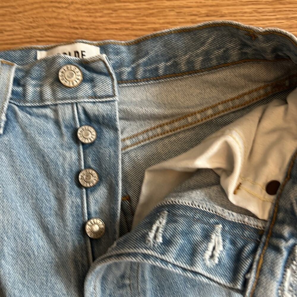 Agolde Riley High Rise Straight Crop Jeans - Picture 7 of 12
